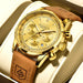 Premium Chronograph Watch for Daily Luxury Use - Gold