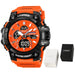 Sport Watch With Analog Digital Display Luminous Dial - C V8