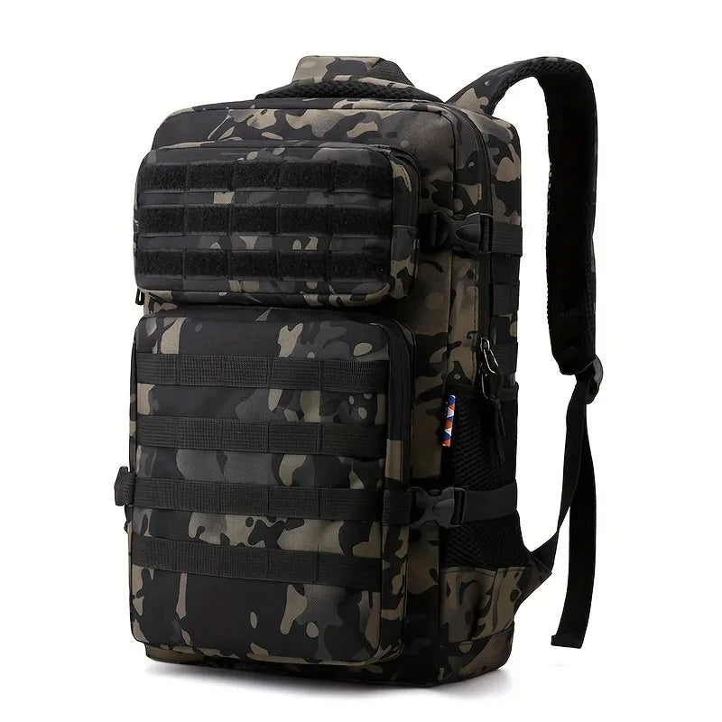 Tactical Trail Backpack with Multilayer Organization