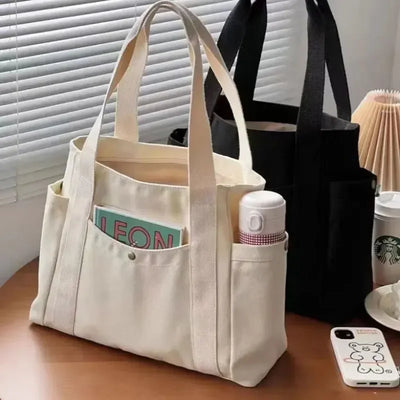 Casual Carryall Tote for Work, Study and Travel Daily