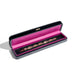 Rounded Edge Velvet Jewelry Box with Multi Compartments - Purple