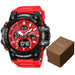 Sport Watch With Analog Digital Display Luminous Dial - C V3