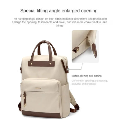 Refined Daily Laptop Backpack With Front Pocket Pro