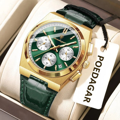 Refined Chronograph Timepiece for Formal Everyday Wear