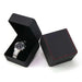 Watch Gift Box Single Pillow - Matte Black Red Line