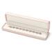 Elegant Jewelry Box Organizer Ring Necklace Bracelet - Pink Long Chain
