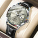 Watch Classic Roman Quartz Dial Strap Prestige Limited - Silver Grey