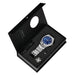 Wristwatch Numberless Display Complete Calendar - Silver Blue