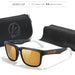 Sunglasses Square Frame Polarized UV400 Outdoor - Mirrored Gold