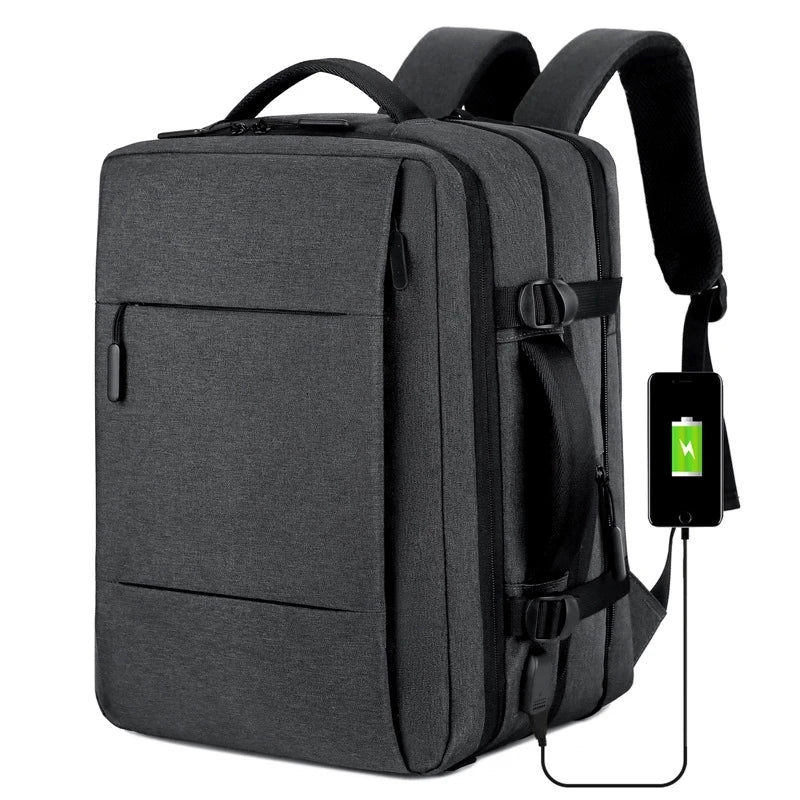 Transit Backpack With USB Charge And Laptop Sleeve