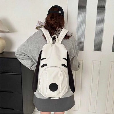 Backpack with Cute Animal Face Design for Everyday Use