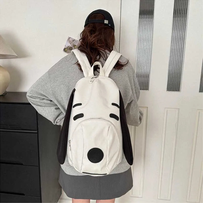 Backpack with Cute Animal Face Design for Everyday Use