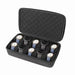 Watch Travel Case with Cushioned Slots And Form Fitting Pillow - Black 10 Slots