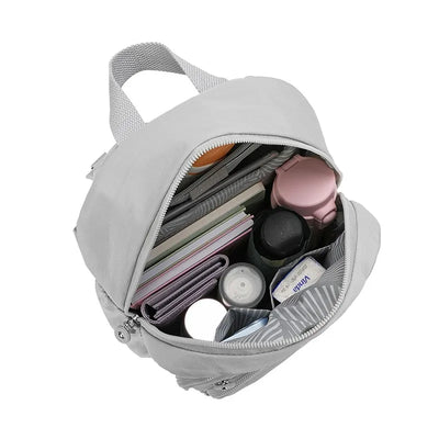 Backpack with Front Pocket and Multiple Pockets