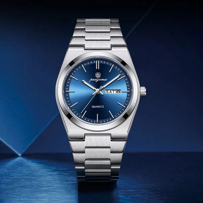 Luxury Sport Quartz Watch with Luminous Day Date