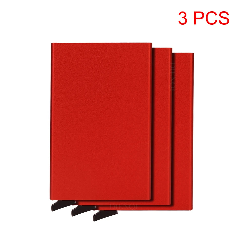 Aviation Metal RFID Card Wallet With Slim Pop Out Pro
