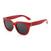 Retro Square Sunglasses with Polarized UV400 Lenses - Various V4