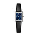 Elegant Rectangular Watch for Everyday Wear Accessory - Silver Blue