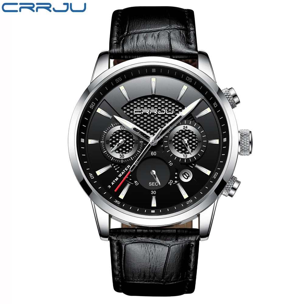 Chronograph Wristwatch With Multifunction Subdials
