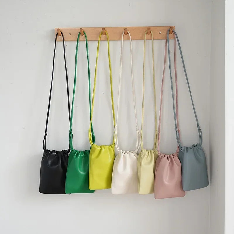 Shoulder Bag with Flap and Hasp Closure Pattern Solid