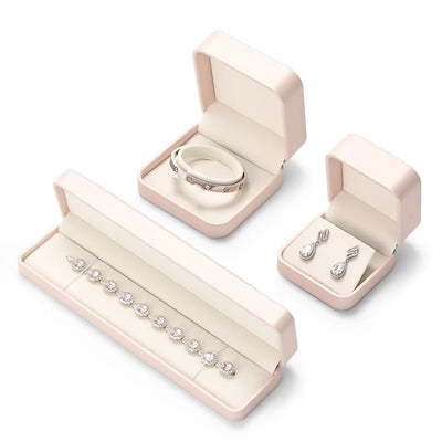 Elegant Jewelry Box Organizer Ring Necklace Bracelet