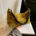 Cotton Canvas Tote Bag with Wooden Bead Handle - Green