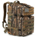 Rugged Outdoor Tactical Backpack with MOLLE System - Tree Camo