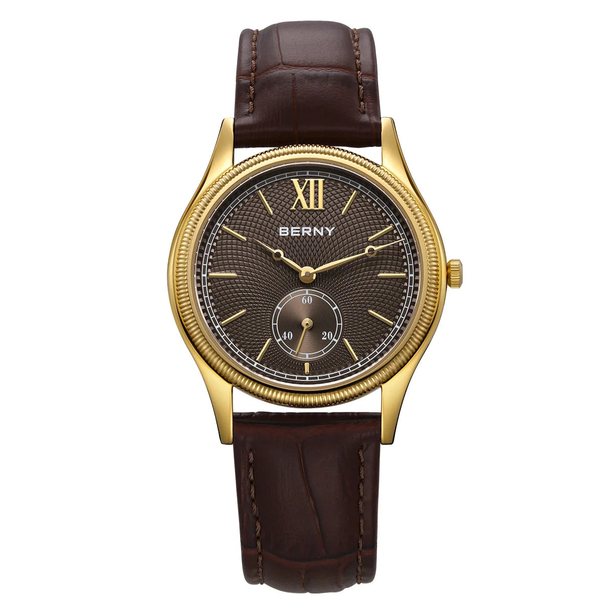 Ultra Thin Dress Watch Quartz Movement Classic - BRN