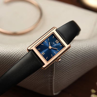 Elegant Rectangular Watch for Everyday Wear Accessory