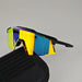 Cycling Sunglasses UV400 Protection with Mirrored Lens - Red
