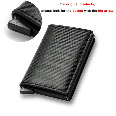 RFID Shield Cardholder Wallet for Slim Card Security