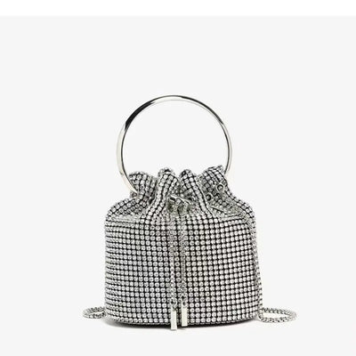 Glimmer Ring Beaded Evening Bag for Glamorous Moments