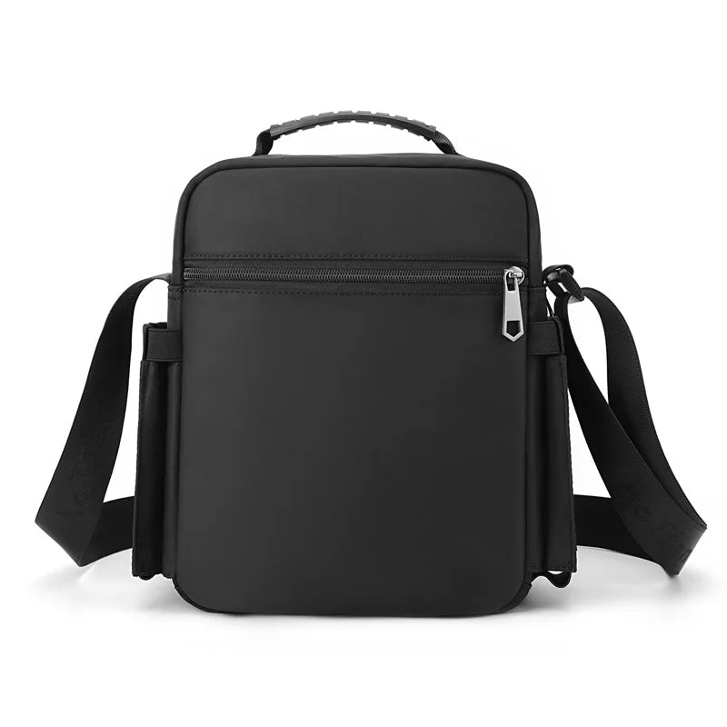 Crossbody Bag for Men with Bottle Pocket 4 Layer Design