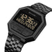 Digital Watch with LED Display And Dual Time Edition - Black