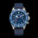 Chronograph Mechanical Wristwatch with Nylon Strap - Blue
