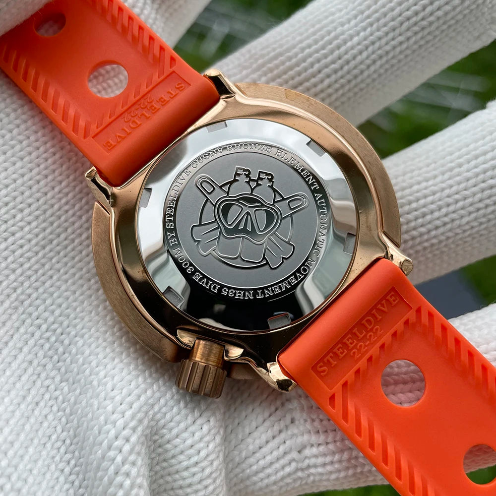 Diver Automatic Watch With Bold Bezel For Adventure - WO2MEN