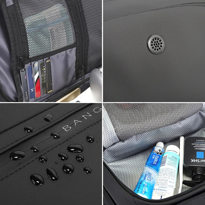 Carry On Travel Backpack with Multiple Pockets