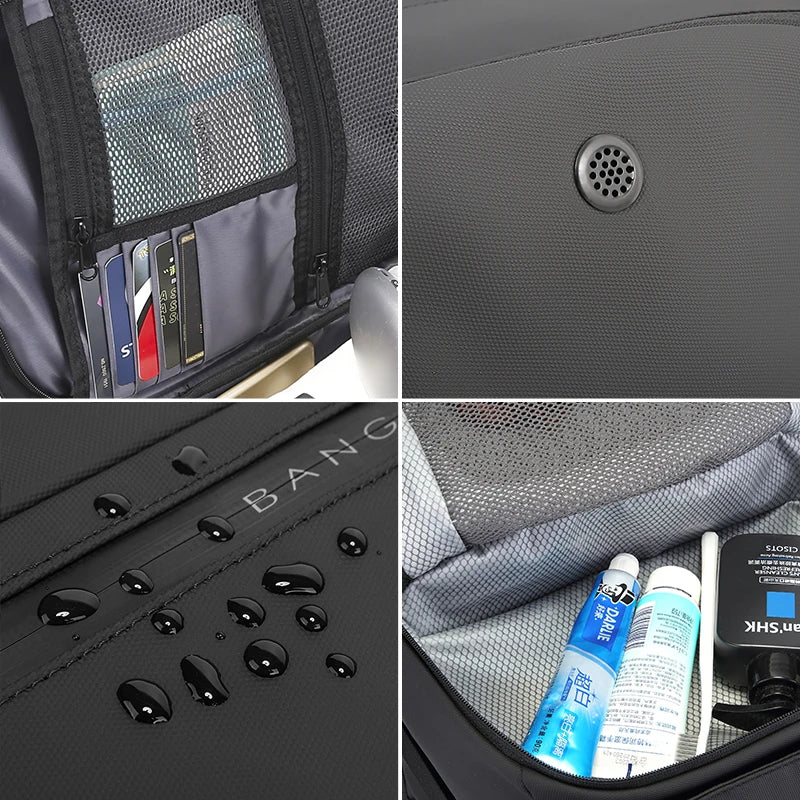 Carry On Travel Backpack with Multiple Pockets