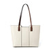 Refined Structured Day Tote for Office and Everyday Use - Beige