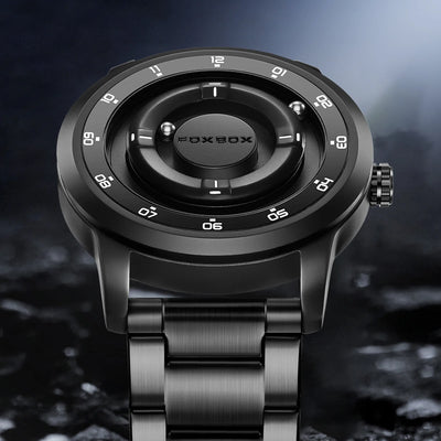 Planet Design Floating Magnetic Pointer Watch