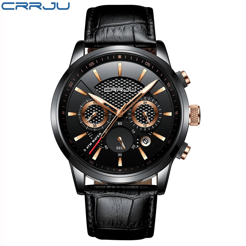 Chronograph Wristwatch With Multifunction Subdials