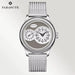 Mechanical Wristwatch Automatic Water Resistant - Grey