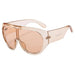 Oversized Shield Sunglasses One Piece for Adults - C V2