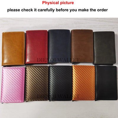 RFID Shield Cardholder Wallet for Slim Card Security