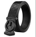 Belt Split Leather Buckle for Formal and Smart Casual Wear - Black 3