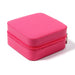 Jewellery Organiser Box Travel Case - Hop Pink