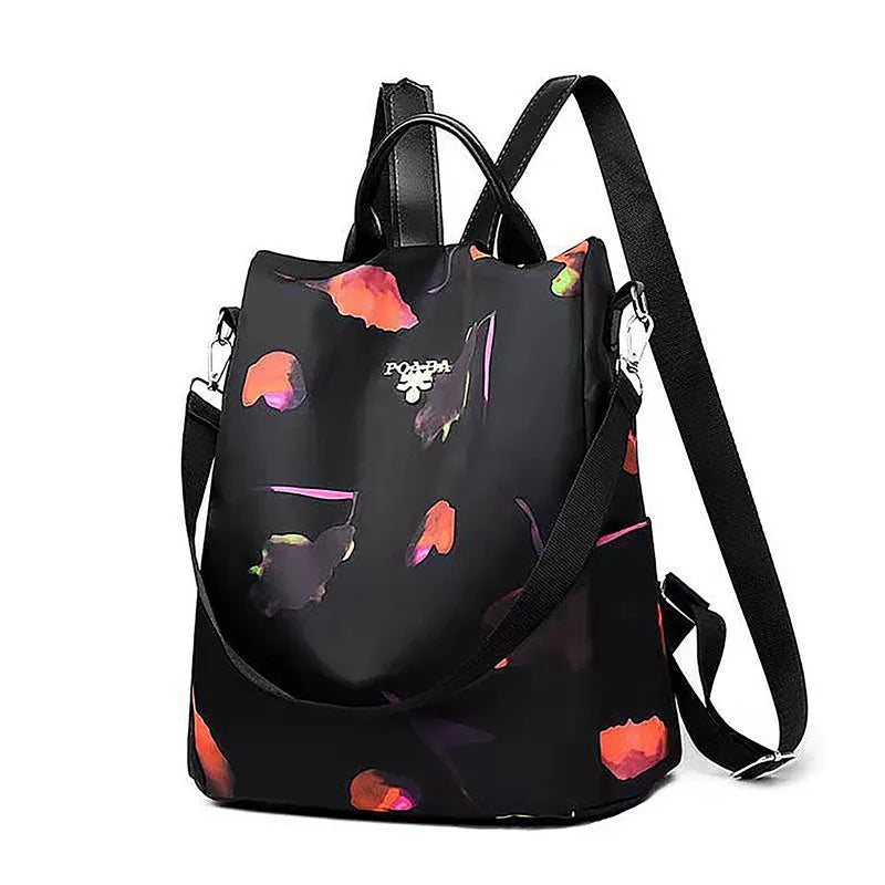 Geometric Pattern Anti Theft Backpack for Travel - Style