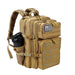 Tactical Backpack with Molle System and Bottle Holder - Khaki