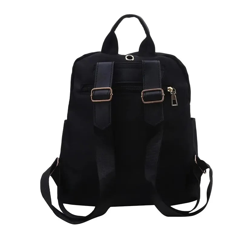 Backpack Harajuku Style Front Zippered Compartment