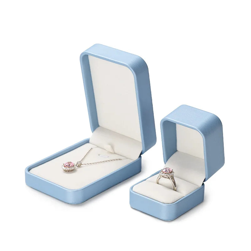 Elegant Jewelry Box Organizer Ring Necklace Bracelet